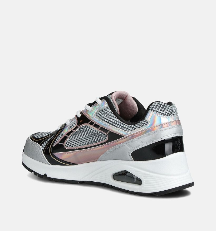 Skechers Uno Baskets basses en Argent pour filles (360934)