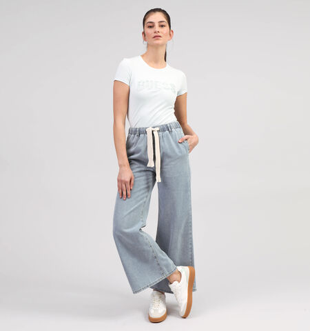 Straight leg jeans blauw