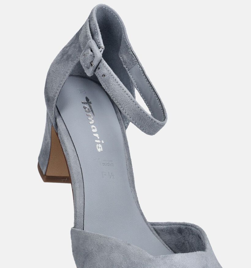 Tamaris Escarpins &agrave; bride en Bleu clair pour femmes (367670)