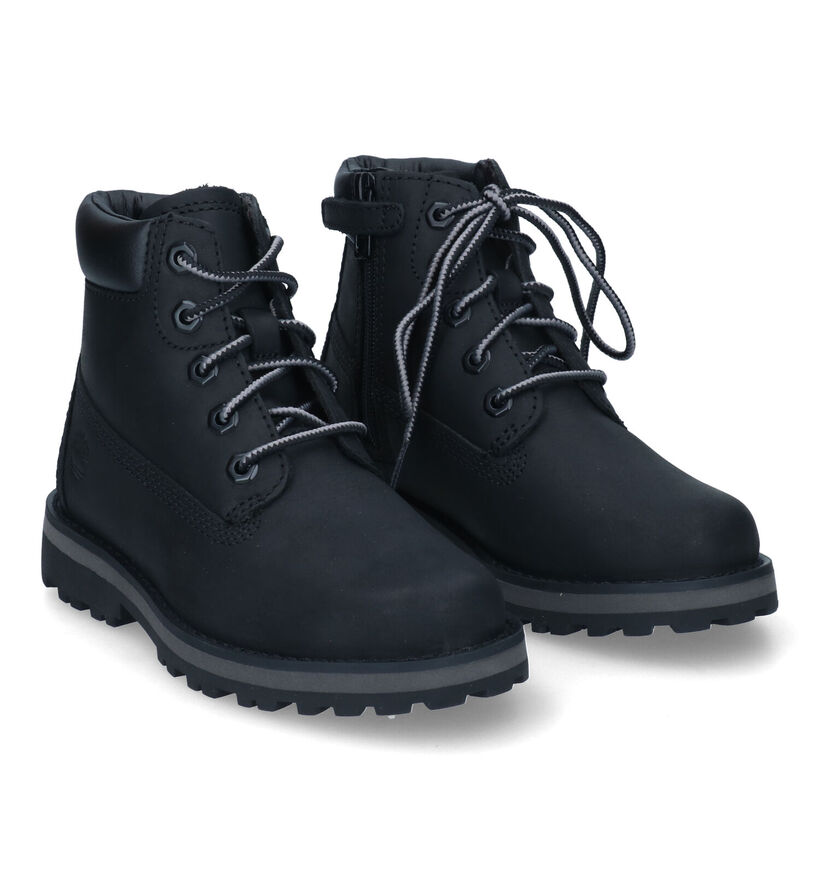Timberland Courma Kid 6 Inch Zwarte Boots voor jongens (313062) - geschikt voor steunzolen