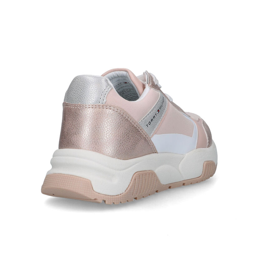 Tommy Hilfiger Baskets basses en Or rose pour filles (321579) - pour semelles orthopédiques