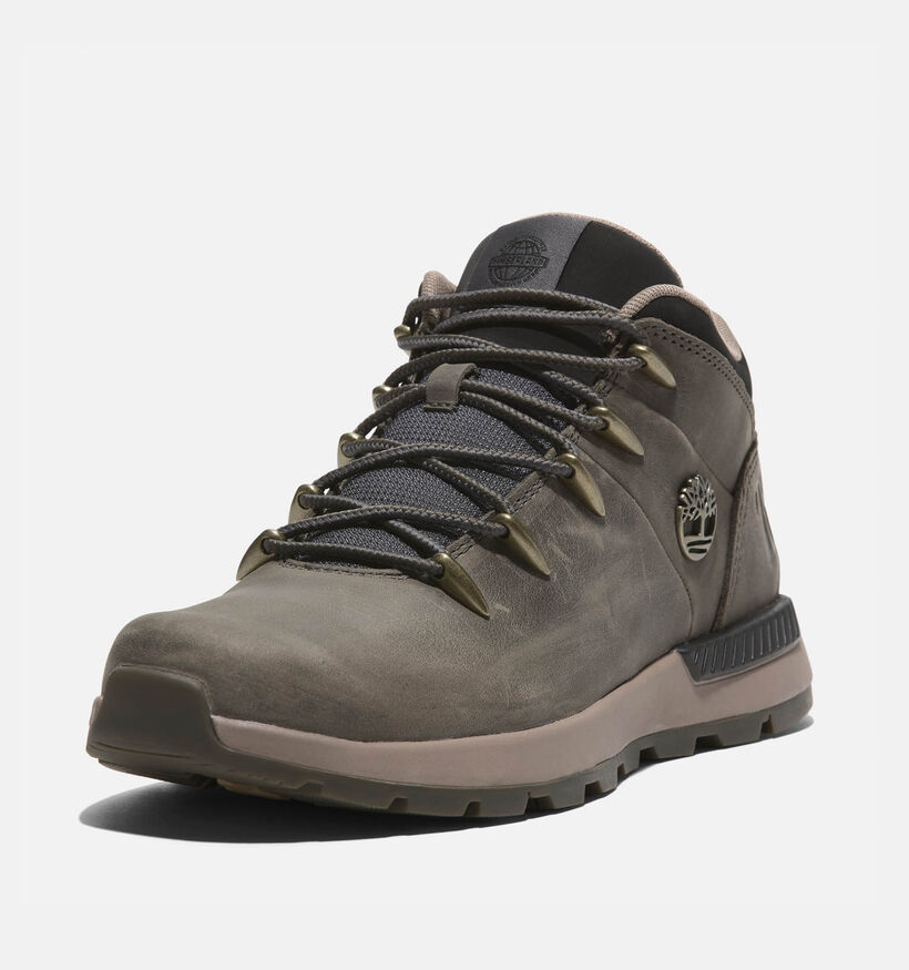 Timberland Sprint Trekker Mid Grijze Bottines voor heren (344947) - geschikt voor steunzolen