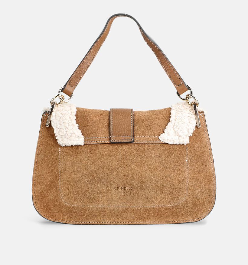 Crinkles Sac &agrave; bandouli&egrave;re en Marron pour femmes (381718)