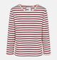The Shirt Project Bordeaux T-shirt met Lange Mouwen voor dames (381890)