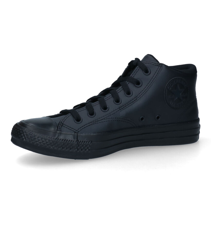 Converse Chuck Taylor All Star Malden Street Baskets en Noir pour hommes (327826)