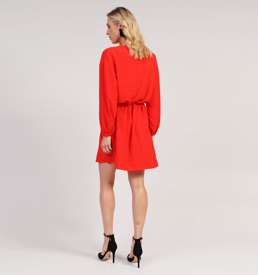 Vero Moda Valerie Rode Korte Jurk voor dames (352143)