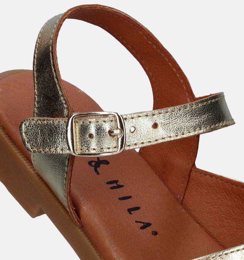 Milo & Mila Gouden Sandalen voor meisjes (340776)