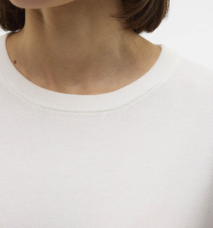 Vero Moda Silje Pull en Blanc pour femmes (367182)