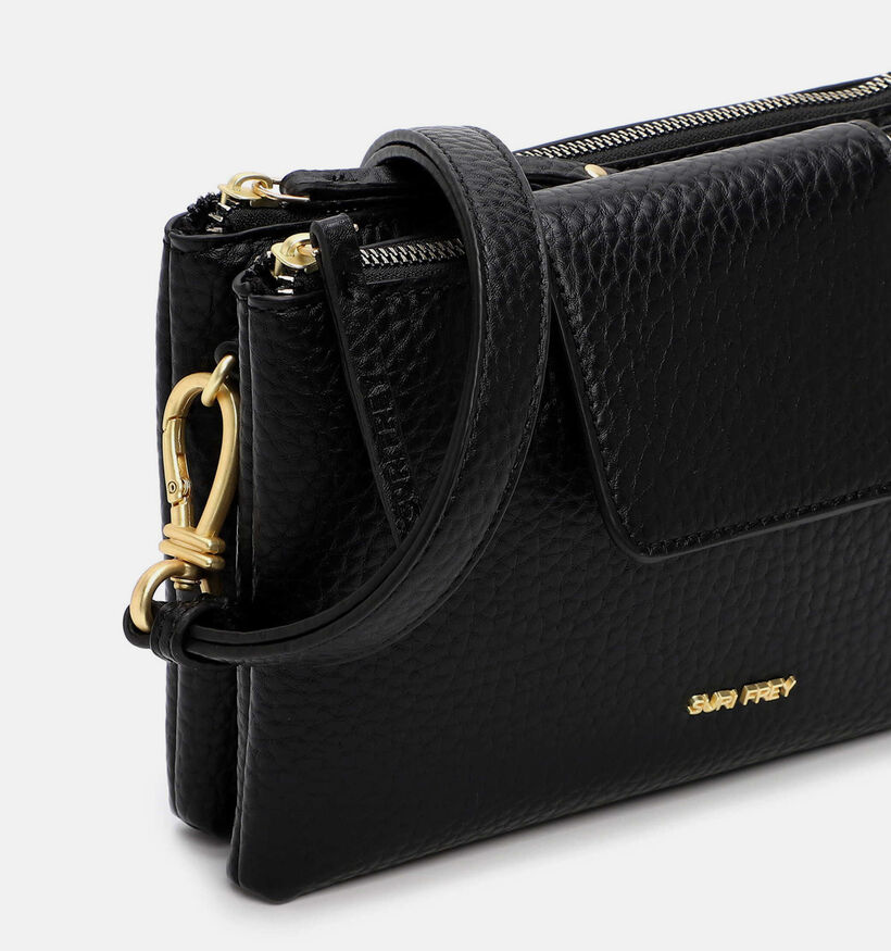 Suri Frey Mimmy Sac port&eacute; crois&eacute; en Noir pour femmes (379136)