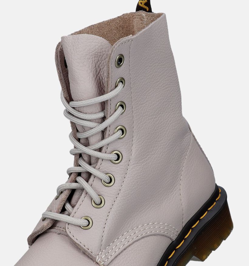 Dr. Martens 1460 Pascal 8 Eye Beige Boots voor dames (327786) - geschikt voor steunzolen