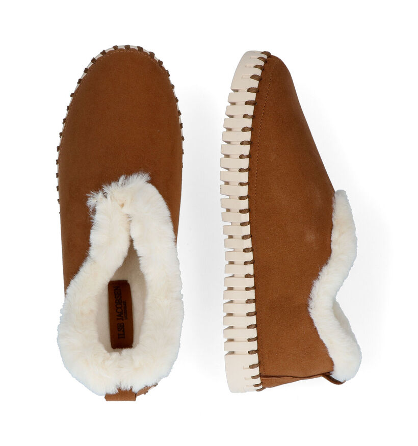 Ilse Jacobsen Tulip Pantoufles en Cognac pour femmes (299565)