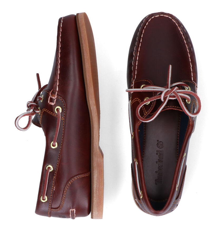 Timberland Classic Boat Amherst Bruine Bootschoenen in leer (303672)