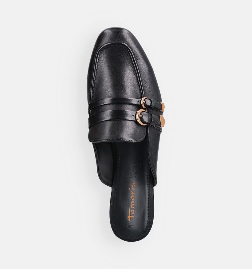Tamaris Zwarte Platte Muiltjes met Gespen voor dames (367678)