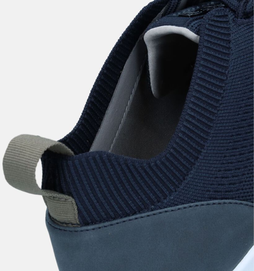 Geox Spherica Baskets en Bleu pour hommes (335667) - pour semelles orthopédiques