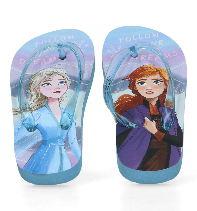 Frozen Blauwe Teenslippers voor meisjes (322535)