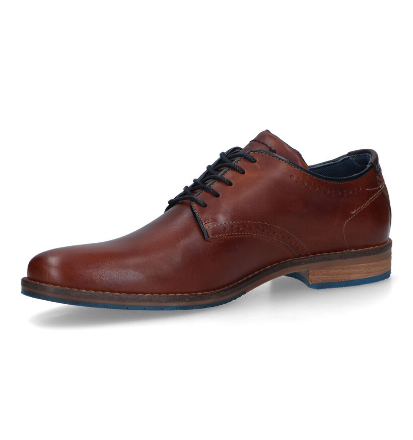 Bullboxer Chaussures classiques en Cognac pour hommes (334270) - pour semelles orthopédiques