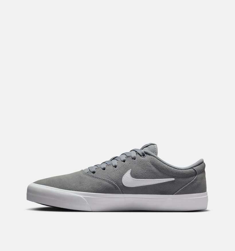 Nike Charge Suede Grijze Sneakers voor jongens, heren (350481) - geschikt voor steunzolen