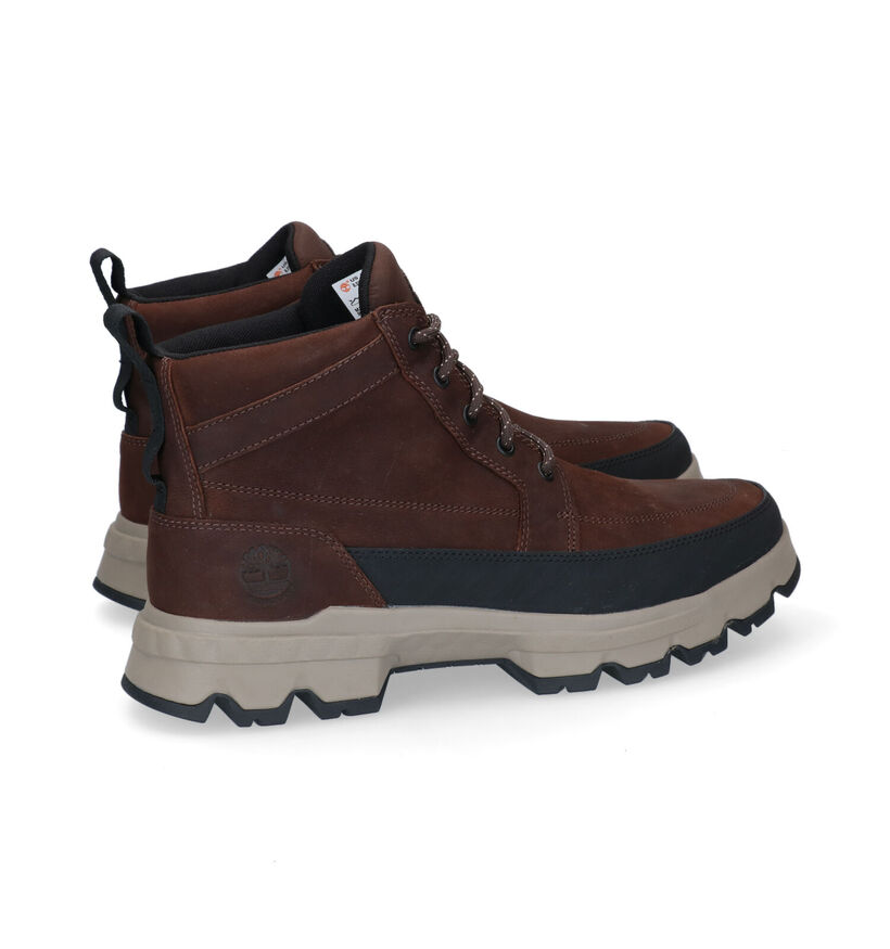 Timberland Originals Ultra WP Chukka Bottines en Brun pour hommes (294385) - pour semelles orthopédiques
