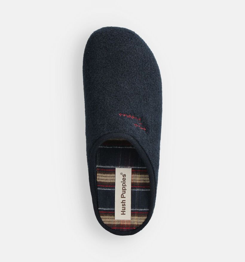 Hush Puppies Dibia Blauwe Pantoffels voor heren (361636)