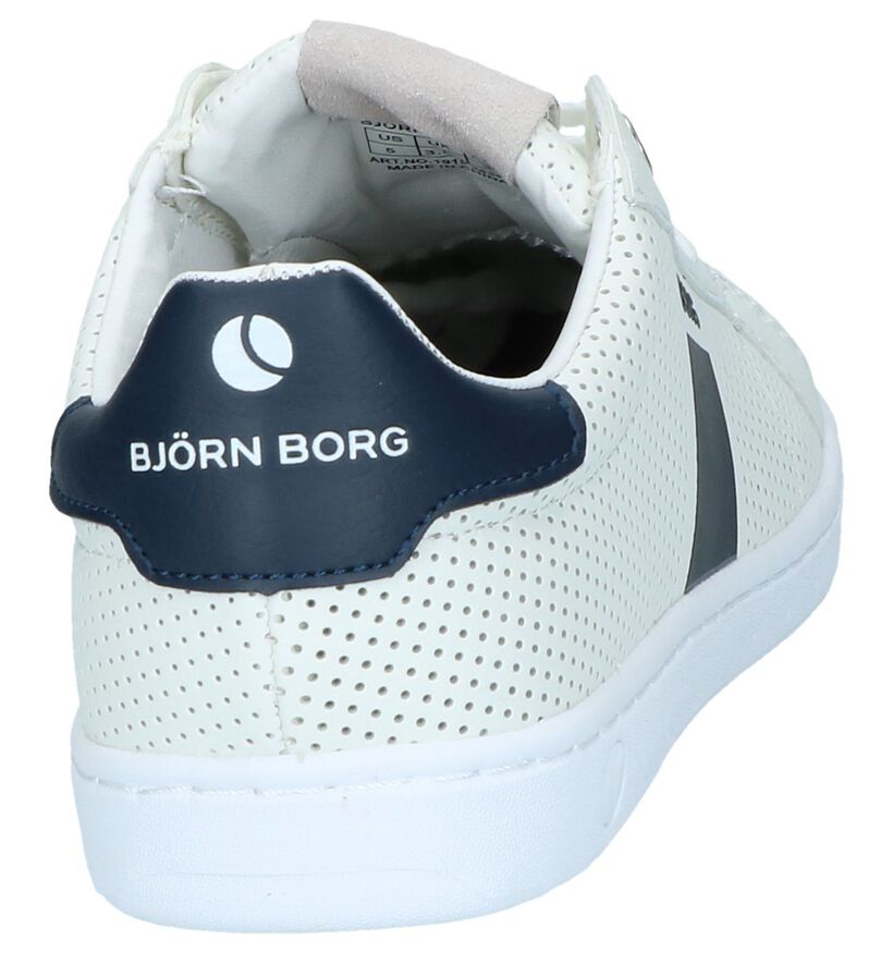 Witte Lage Sneakers Björn Borg in kunstleer (243181)