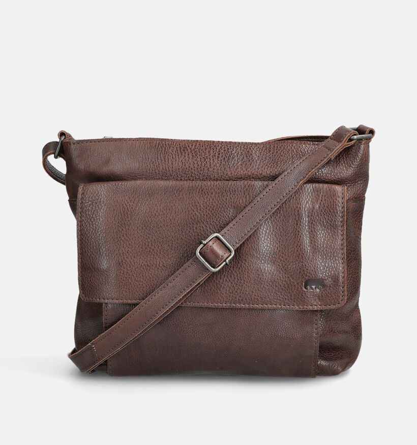 Bear Design Donkerbruine Crossbodytas voor dames (382139)