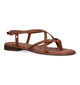 Esprit Cognac Platte sandalen voor dames (334101)