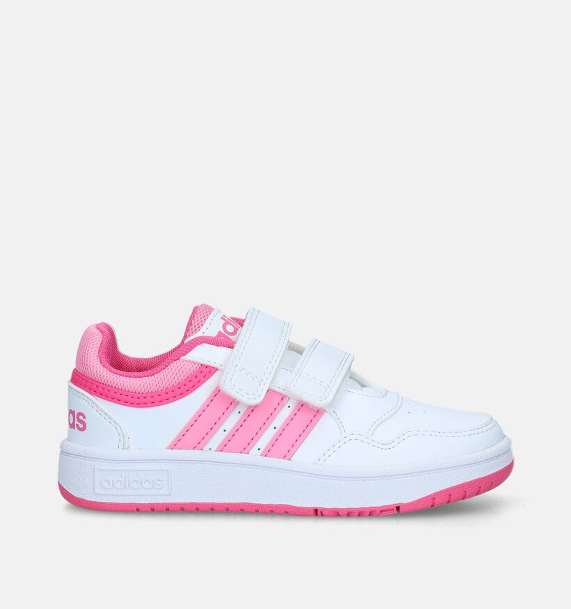 adidas Hoops 3.0 CF C Baskets en Blanc pour filles (341636)