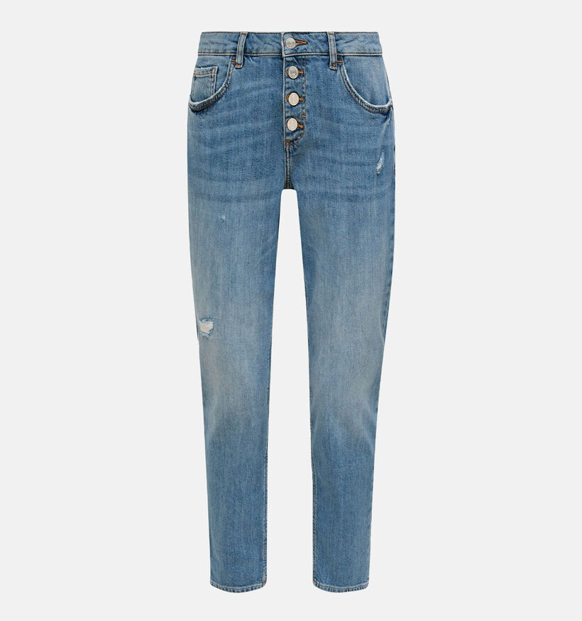 comma casual identity Jeans boyfriend en Bleu (327296)