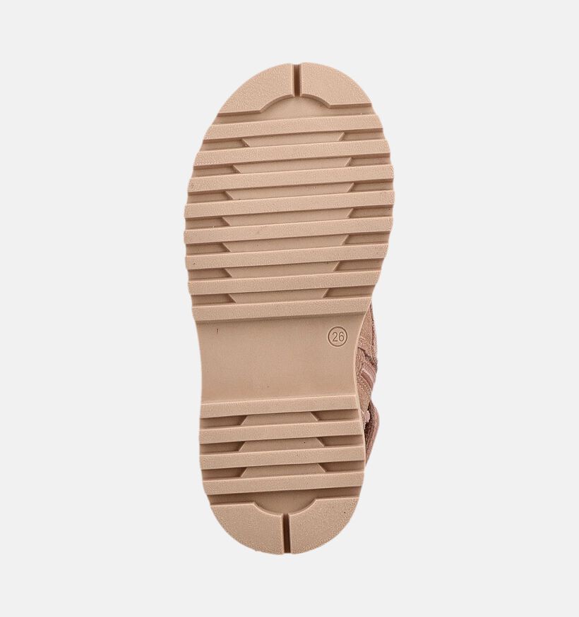 Milo & Mila Roze Boots met Veters en Rits voor meisjes (379075)