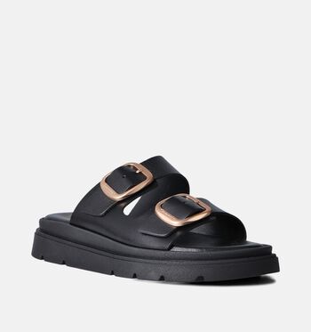 Tamaris Slippers Zwart