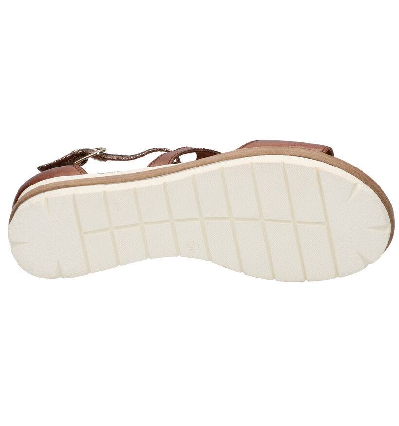 Tamaris TOUCH it Cognac Sandalen in kunstleer (269748)