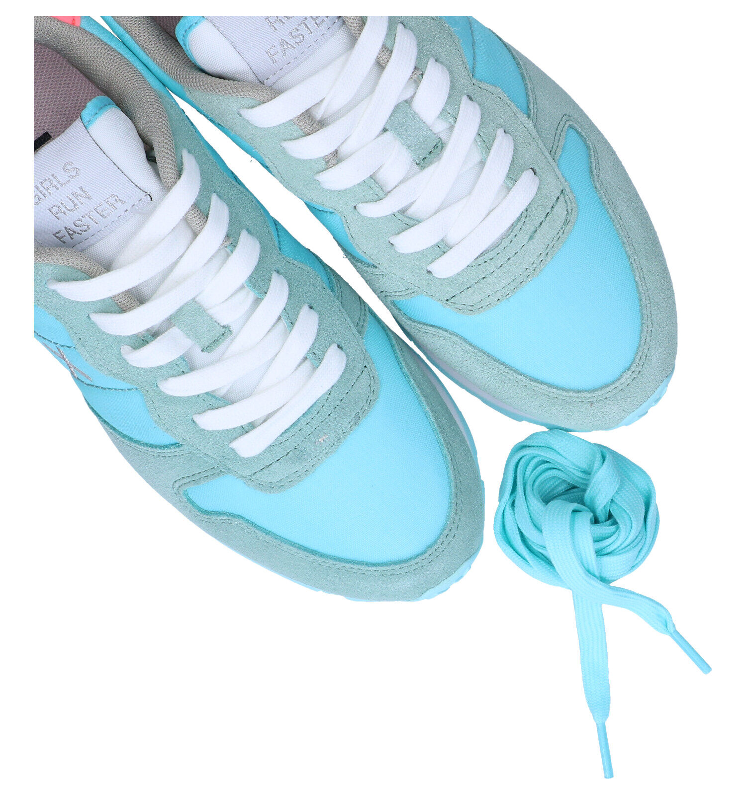 Turquoise sneakers dames hotsell