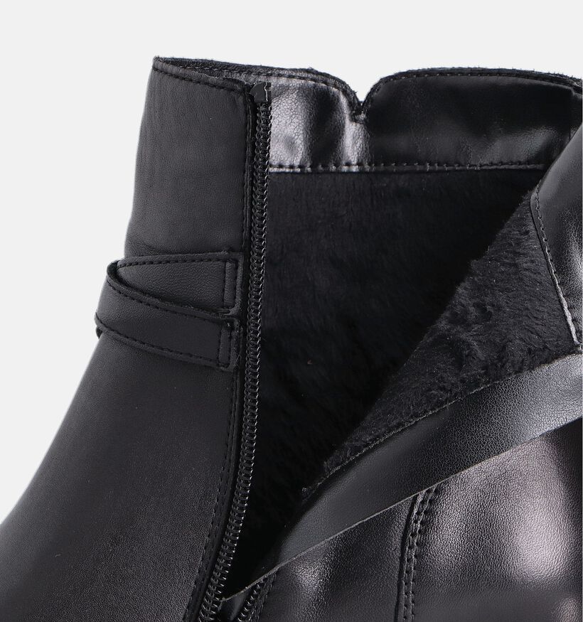 Remonte Bottines &agrave; talons en Noir pour femmes (377942)