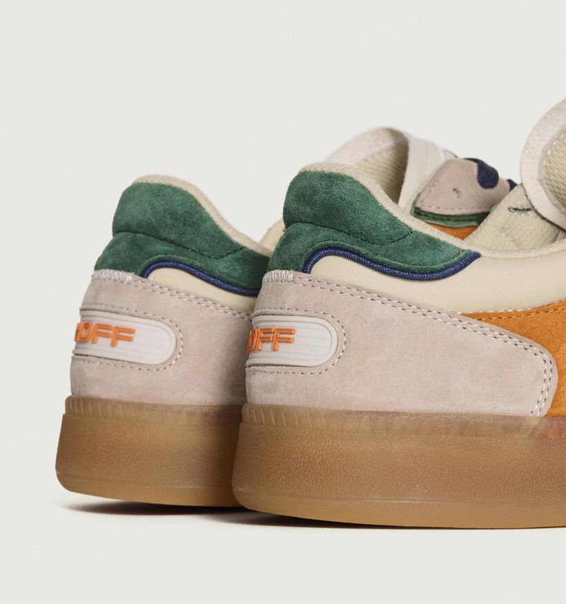 HOFF Parc Beige Veterschoenen voor heren (353328) - geschikt voor steunzolen