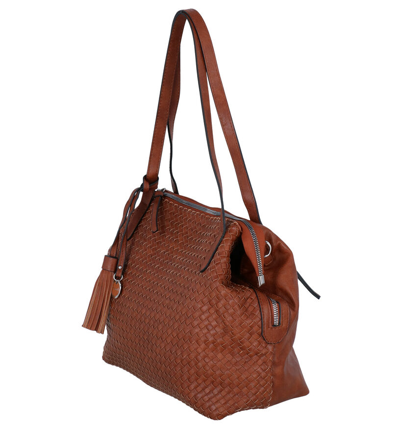 Tamaris Carmen Roze Schoudertas in kunstleer (290345)