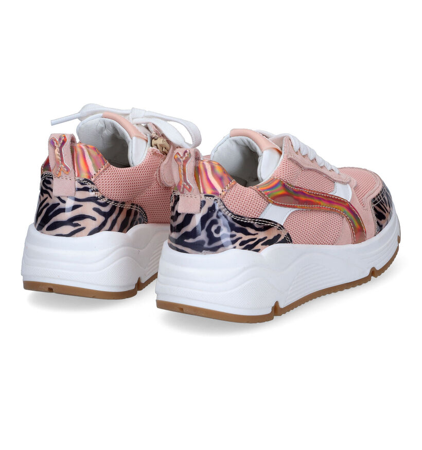 STONES and BONES Falcan Baskets en Rose pour filles (304135) - pour semelles orthopédiques