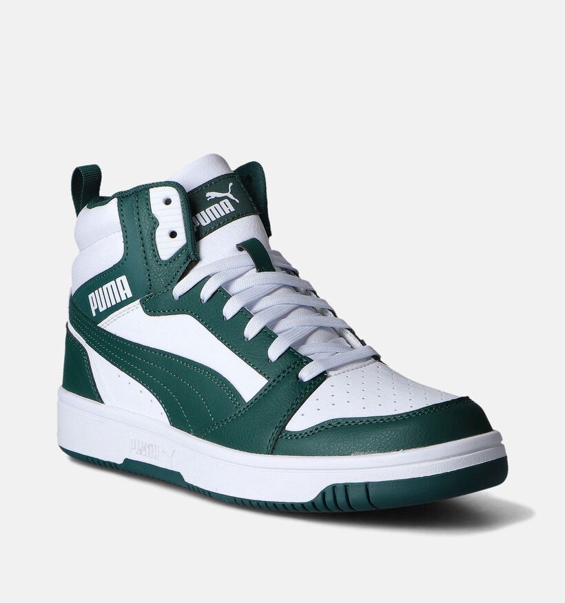 Puma Reebound v6 Witte Sneakers voor heren (350307) - geschikt voor steunzolen