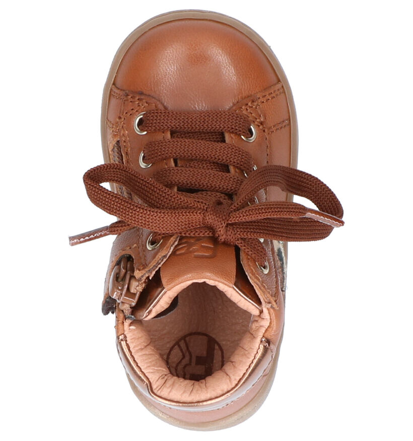 FR by Romagnoli Chaussures pour bébé  en Cognac en cuir (255616)