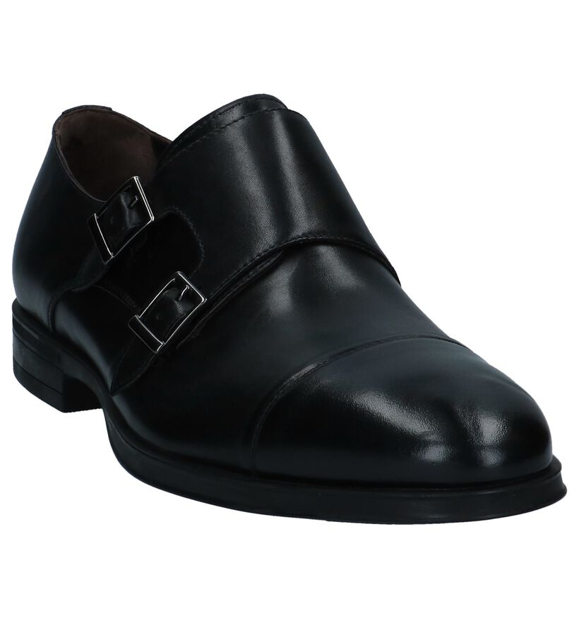 NeroGiardini Chaussures slip-on en Noir en cuir (250217)