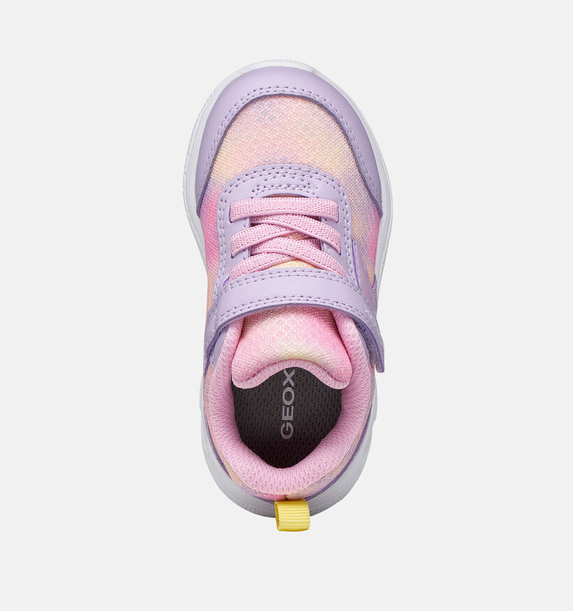 Geox Paarse Babysneakers voor meisjes (370147) - geschikt voor steunzolen