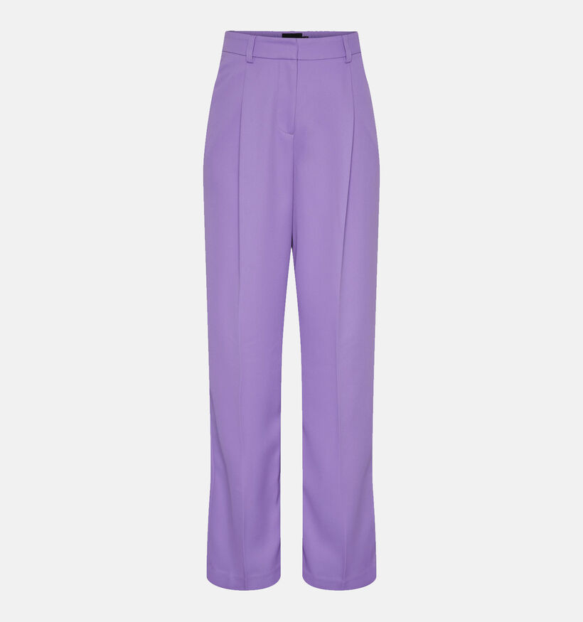 Pieces Blayke Pantalon large en Violet (326788)