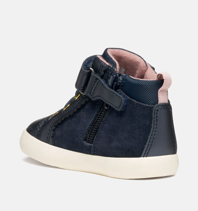 Geox Gisli Chaussures hautes en Bleu foncé pour filles (361910) - pour semelles orthopédiques