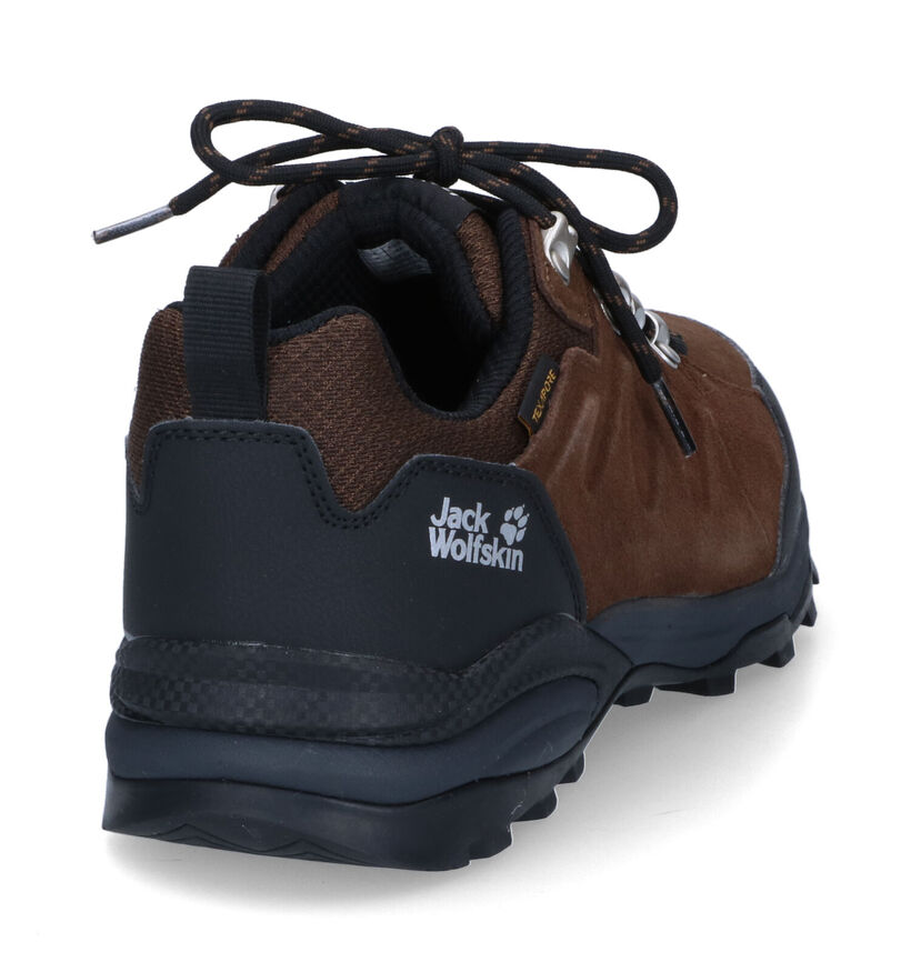 Jack Wolfskin Refugio Texapore Chaussures de randonnée en Marron pour hommes (294242) - pour semelles orthopédiques