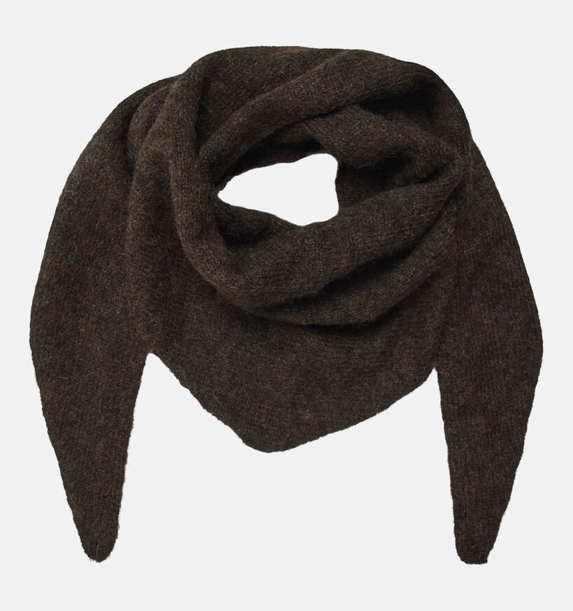Vero Moda Kiki Ch&acirc;le en Brun fonc&eacute; pour femmes (381955)
