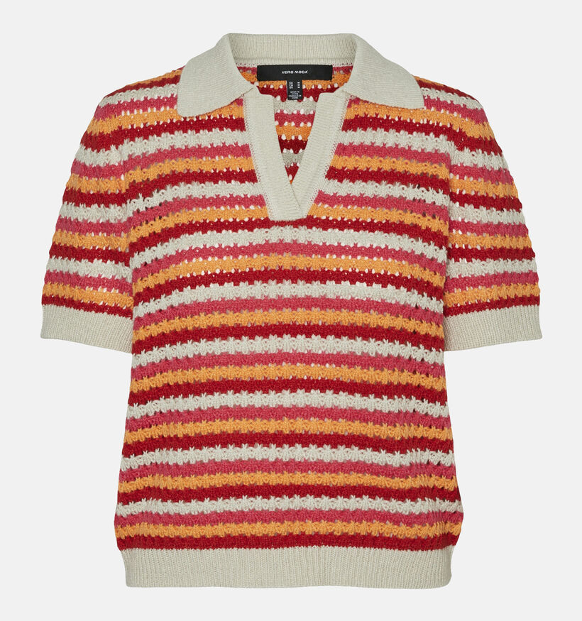 Vero Moda Menorca Rode Gehaakte trui voor dames (337316)