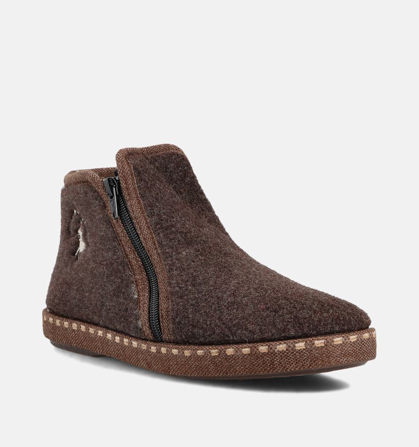 Hush Puppies Douvent Donkerbruine Hoge Pantoffels voor heren (377914)