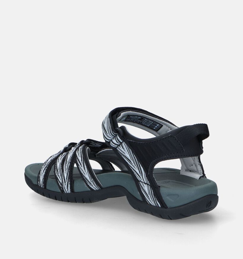 Teva Tirra Zwarte Trekkingsandalen voor dames (354718)