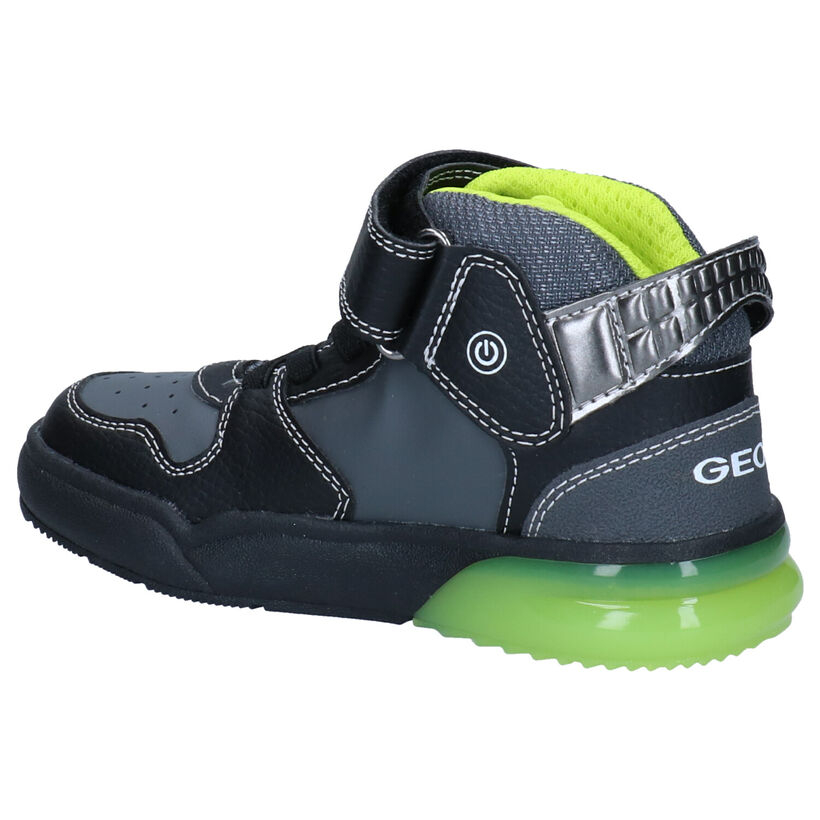 Geox Chaussures hautes en Noir en simili cuir (295100)