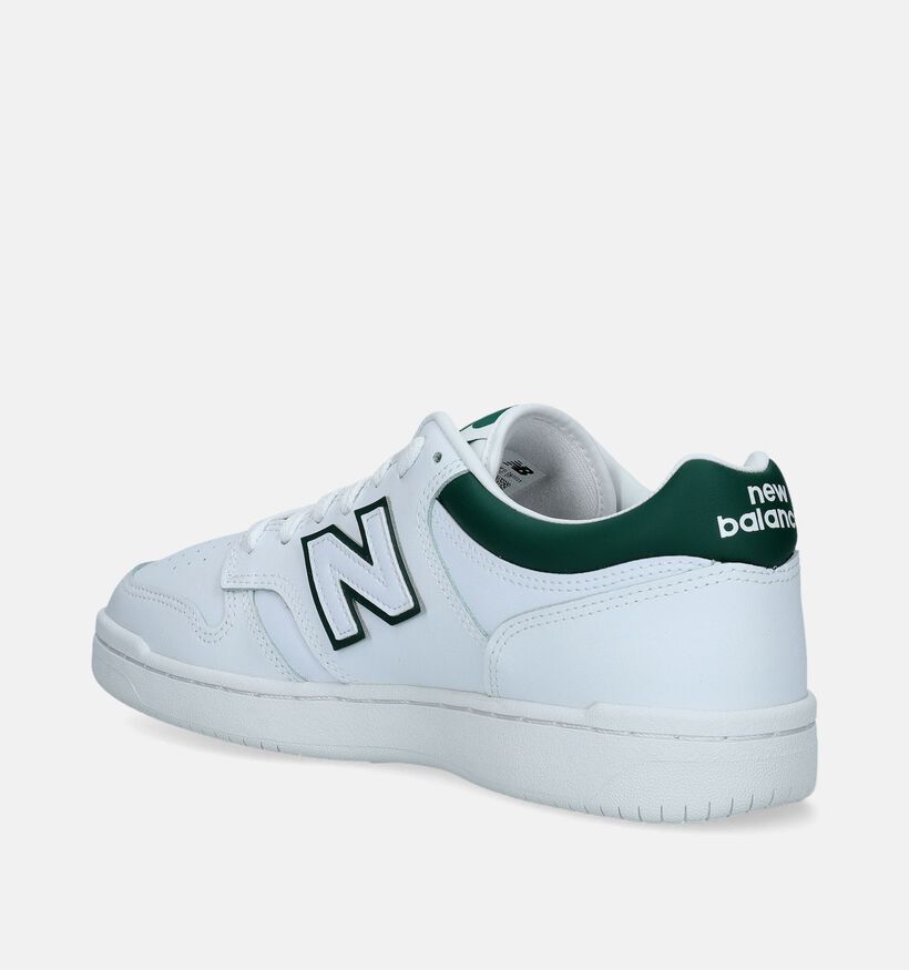 New Balance BB 480 Witte Sneakers voor jongens, heren (343069) - geschikt voor steunzolen