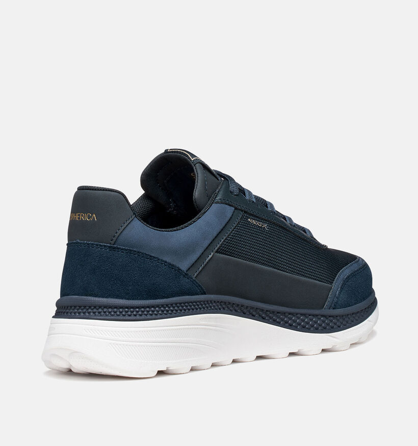 Geox Spherica Actif X1 Donkerblauwe Sneakers voor heren (369118) - geschikt voor steunzolen